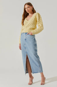 Bianca Yellow Sweater