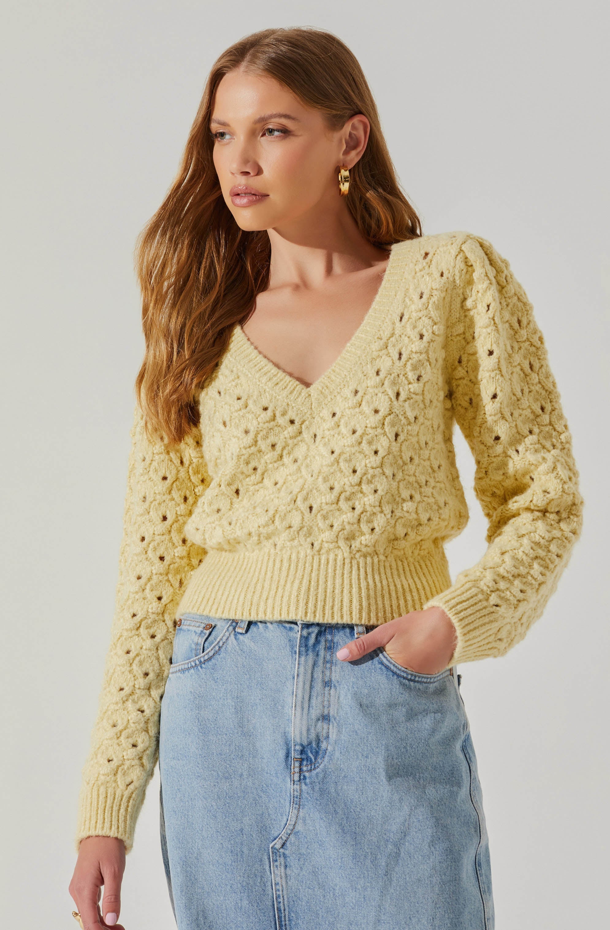 Bianca Yellow Sweater