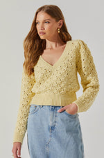 Load image into Gallery viewer, Bianca Yellow Sweater
