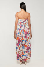 Load image into Gallery viewer, Mottled Bustier Midi Dress
