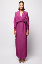 Load image into Gallery viewer, Cerise Plunge Dress
