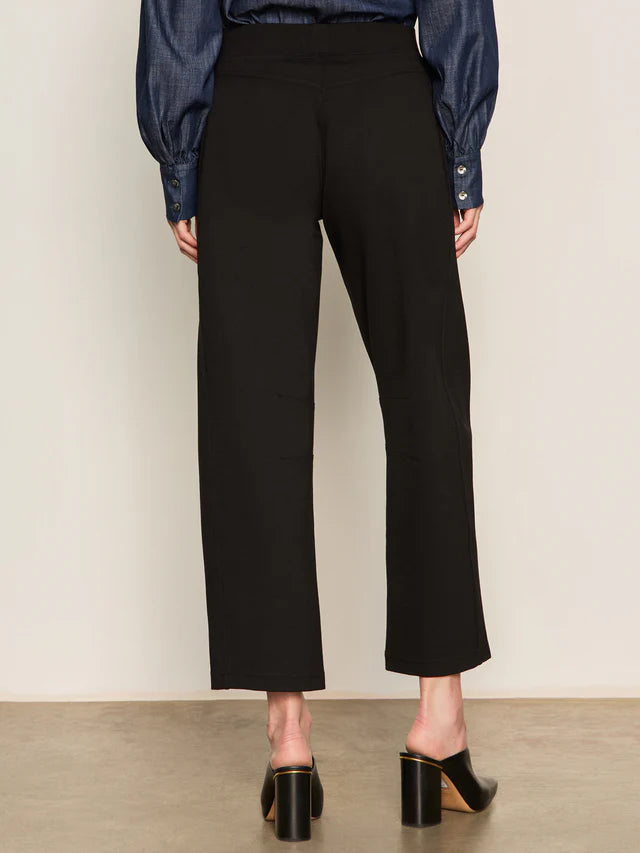 Ponte Black Barrel Trouser