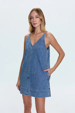 Load image into Gallery viewer, Tavi Pop Over Dress
