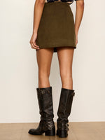 Load image into Gallery viewer, All In Suede Mini Skirt
