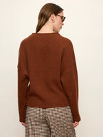 Load image into Gallery viewer, Ribbed Dolman Sweatshirt
