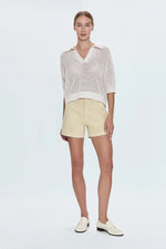 Load image into Gallery viewer, Emma Open Wide Knit Polo
