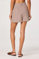 Load image into Gallery viewer, Brown Checker Preston Shorts
