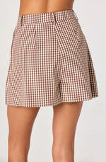 Load image into Gallery viewer, Brown Checker Preston Shorts
