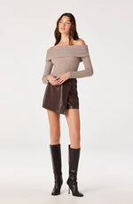 Load image into Gallery viewer, Oaklee Brown Skort
