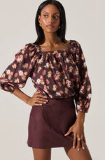 Load image into Gallery viewer, Plum Laudine Skirt
