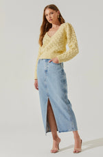 Load image into Gallery viewer, Bianca Yellow Sweater
