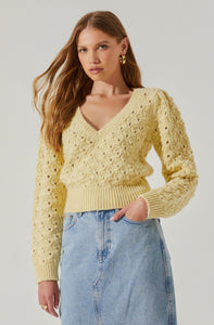 Bianca Yellow Sweater