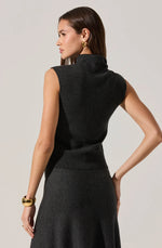 Load image into Gallery viewer, Deora Charcoal Sweater
