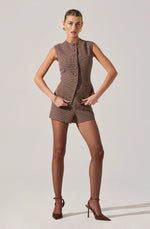 Load image into Gallery viewer, Gisselle Plaid Vest
