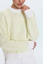 Load image into Gallery viewer, Limeade Aura Crew Neck Sweater
