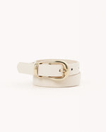 Load image into Gallery viewer, Bella Bone-gold Belt
