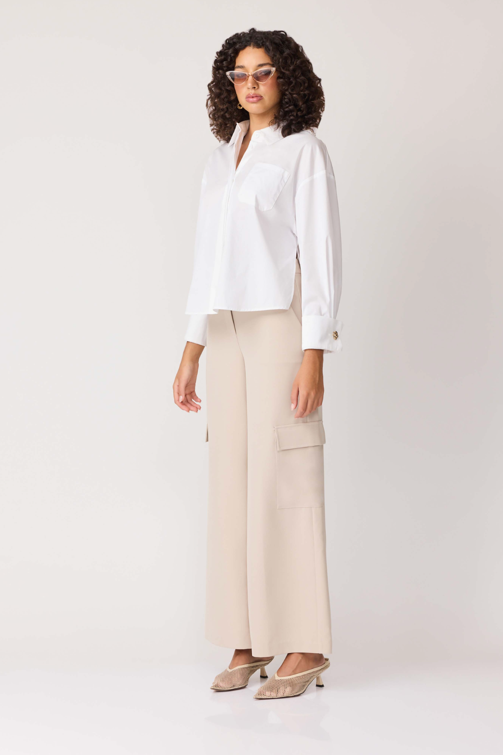 Belle White Shirt