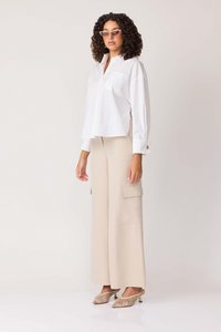 Belle White Shirt