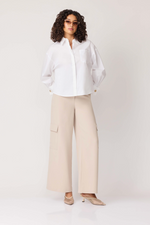 Load image into Gallery viewer, Belle White Shirt
