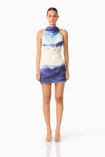 Load image into Gallery viewer, Eska Halter Mini Dress
