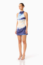 Load image into Gallery viewer, Eska Halter Mini Dress
