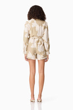 Load image into Gallery viewer, Wisteria Beige Romper
