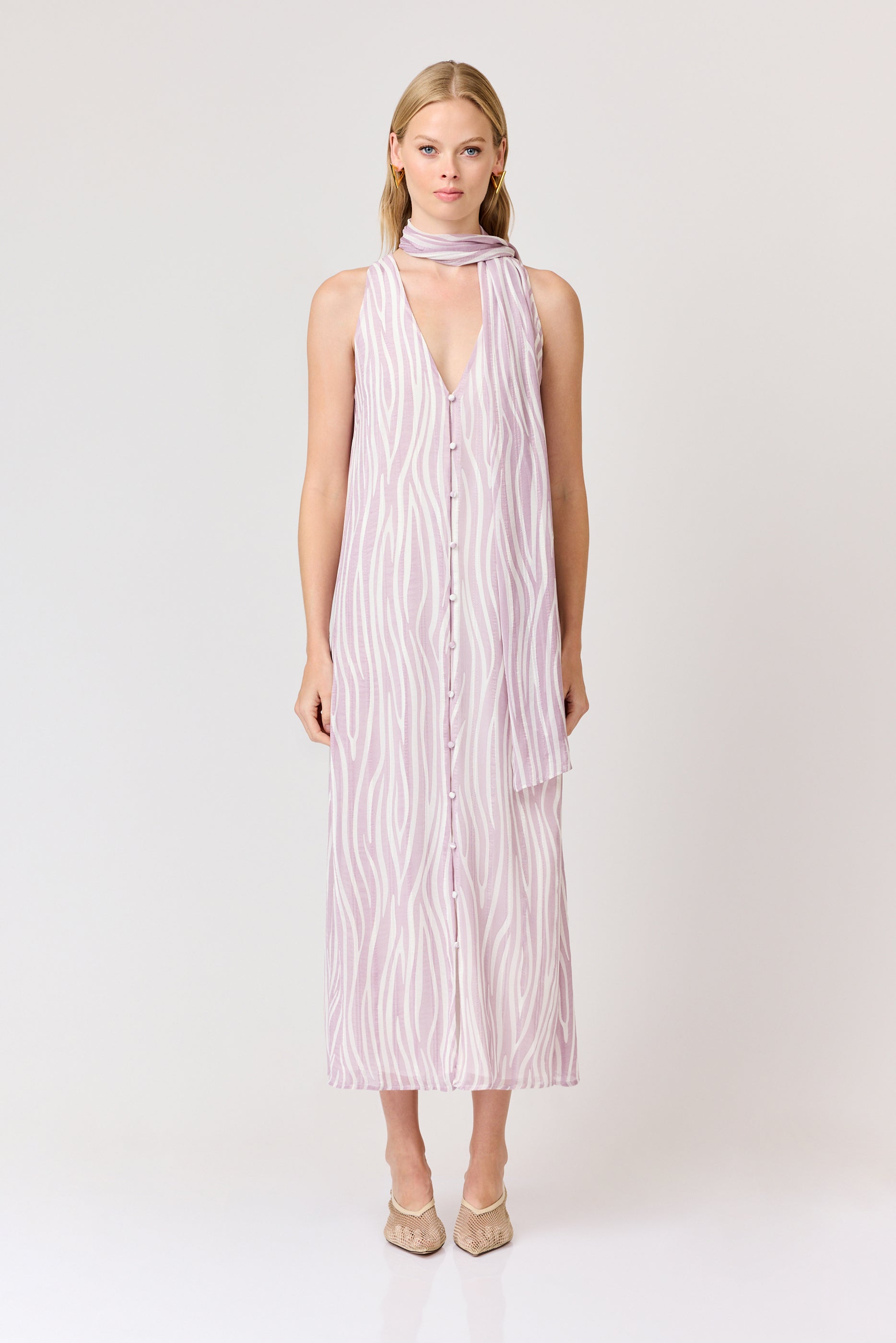 Zuri Chiffon Midi Dress Sapphire Boutique Zuri Chiffon Midi Dress Sapphire Boutique