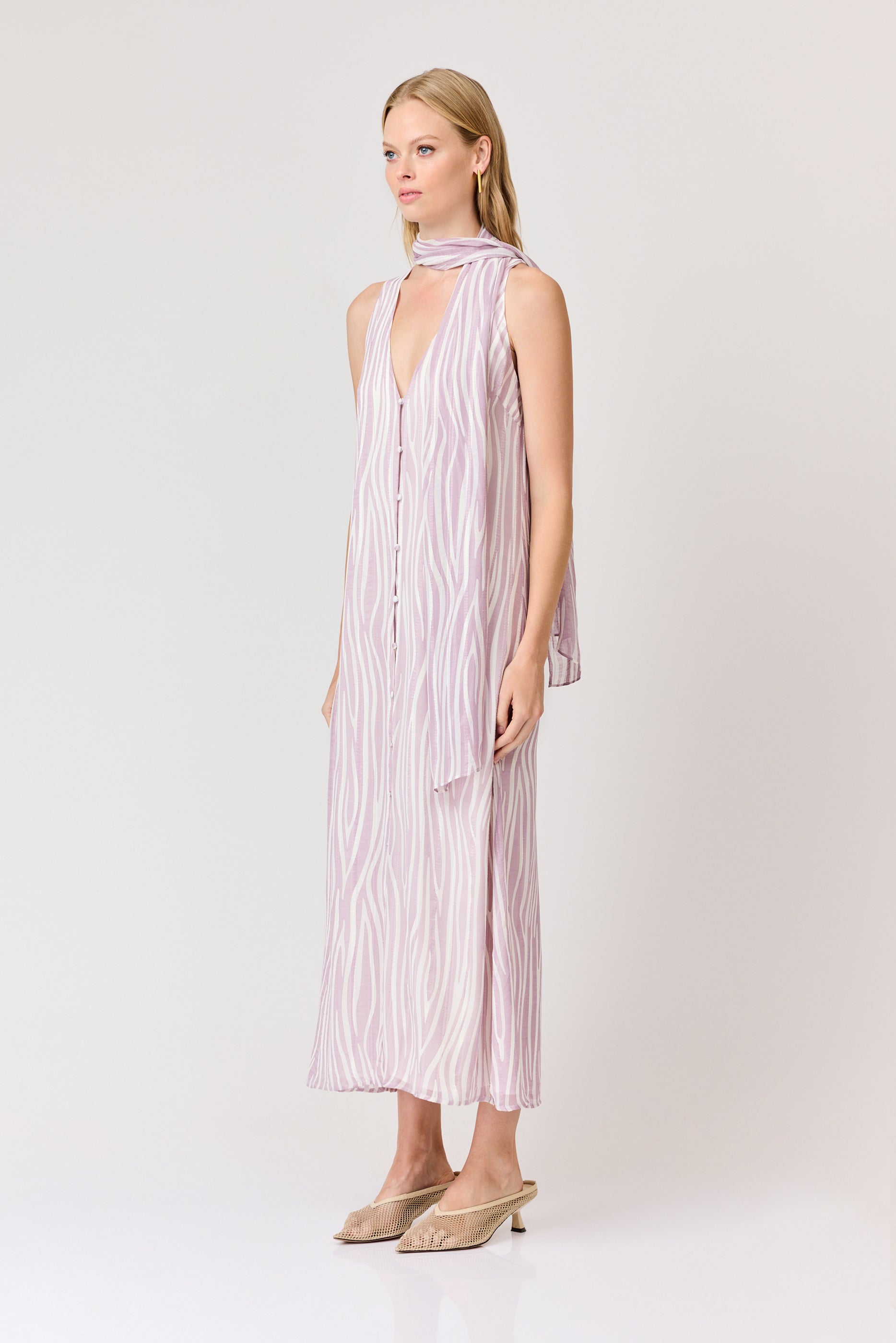 Zuri Chiffon Midi Dress Sapphire Boutique Zuri Chiffon Midi Dress Sapphire Boutique