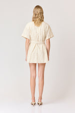 Load image into Gallery viewer, Giselle Embroidered Mini Dress
