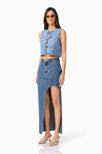 Adalynn Denim Vest