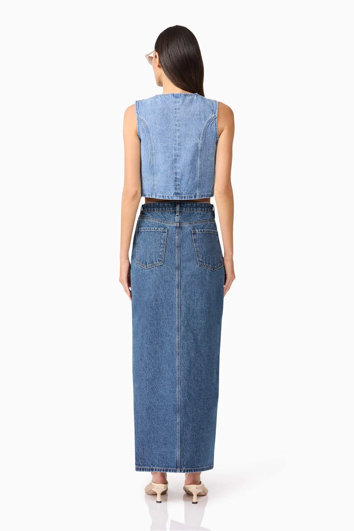 Adalynn Denim Vest
