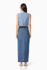 Load image into Gallery viewer, Adalynn Denim Vest
