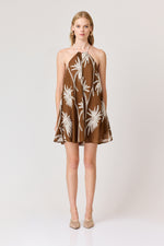 Load image into Gallery viewer, Rikki Embroidered Mini Dress
