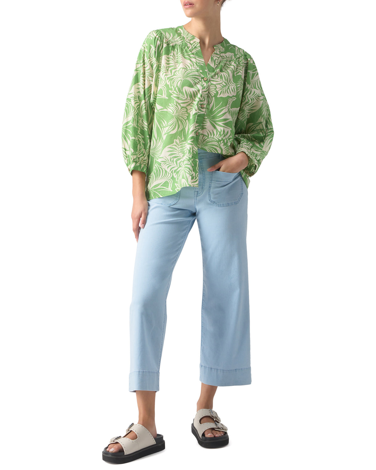 Cool Palm Blouse