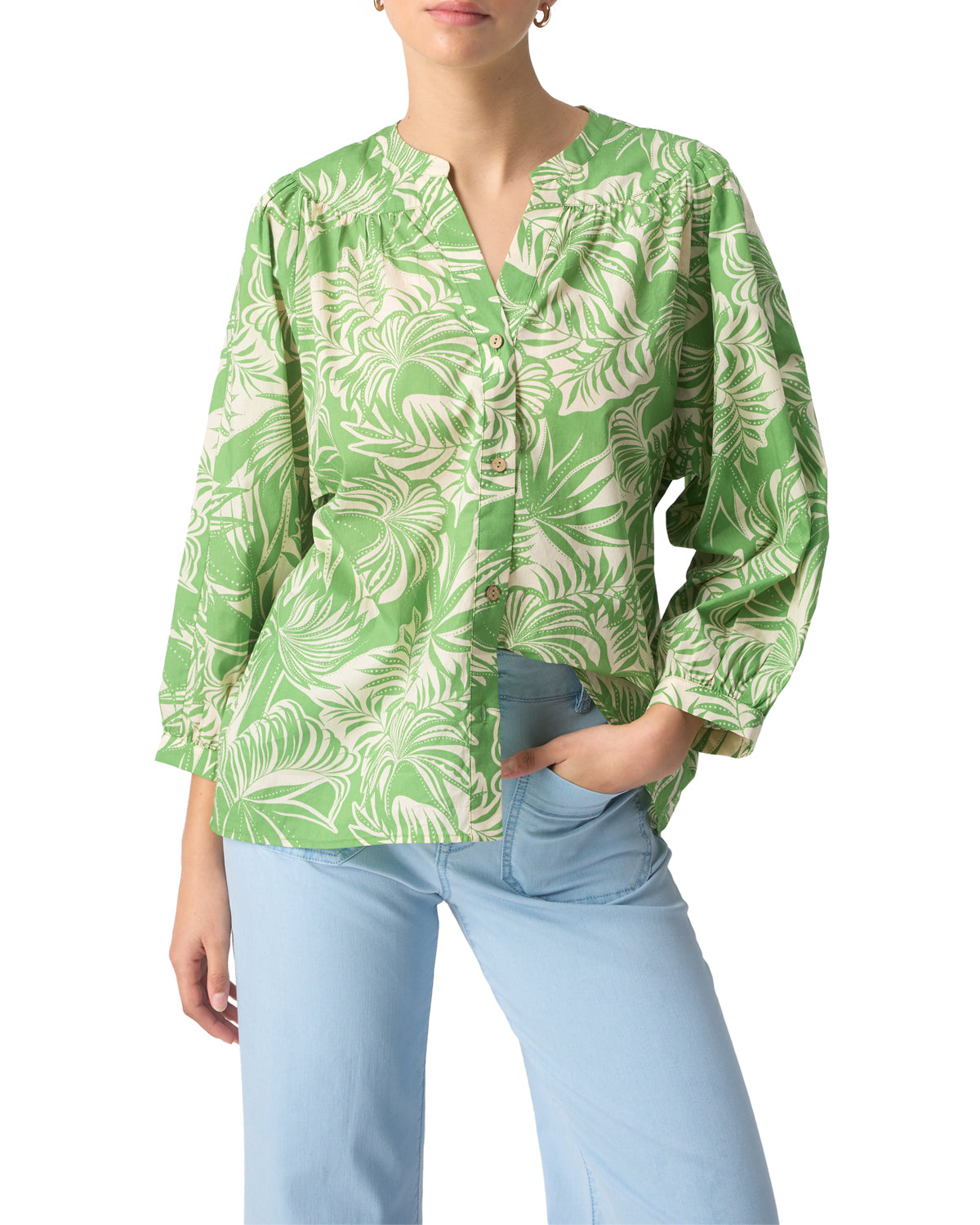 Cool Palm Blouse