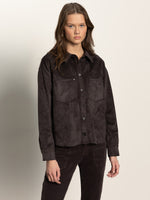 Load image into Gallery viewer, Ivy Suede Shirt
