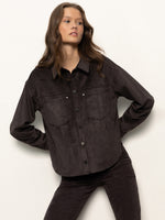 Load image into Gallery viewer, Ivy Suede Shirt
