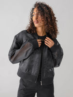 Load image into Gallery viewer, Skyline Organza Bomber
