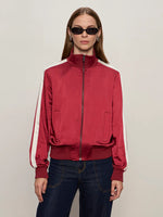 Load image into Gallery viewer, Satin Track Jacket
