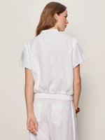 Load image into Gallery viewer, Everly Linen Bomber
