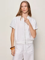 Load image into Gallery viewer, Everly Linen Bomber
