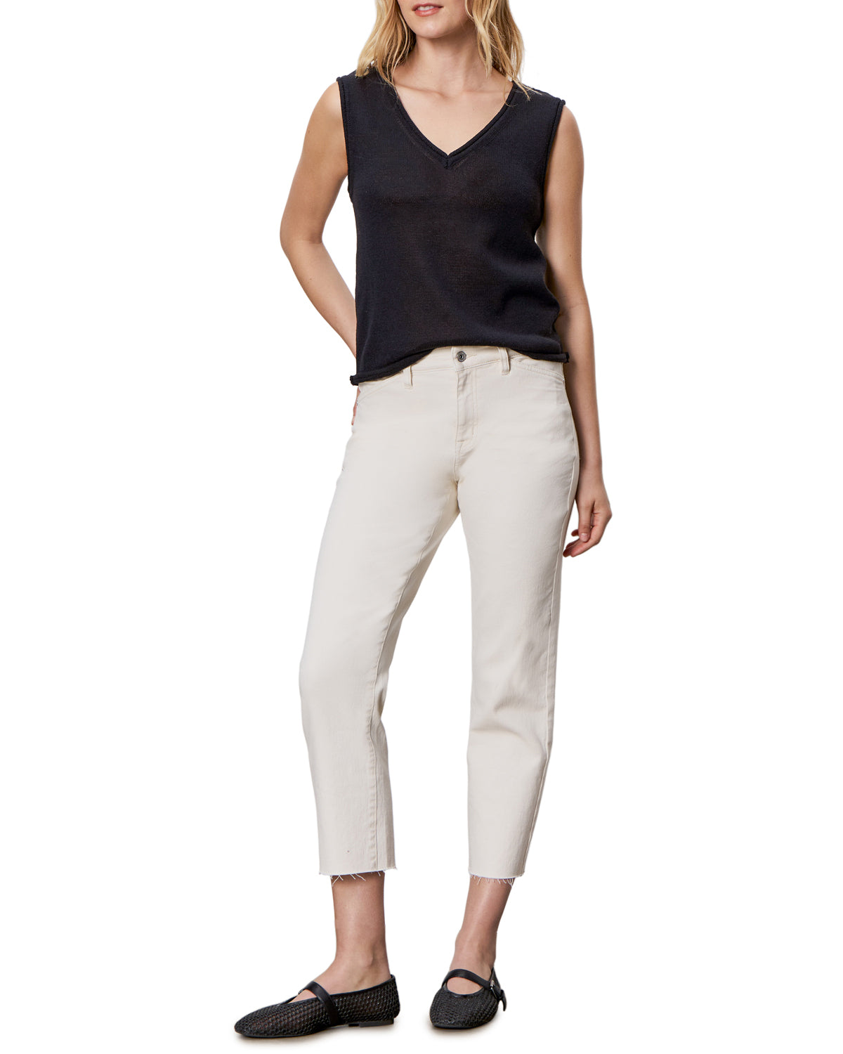 Cadence 90s Straight Crop