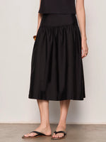Load image into Gallery viewer, Matter Of Time Poplin Skirt
