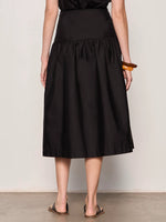 Load image into Gallery viewer, Matter Of Time Poplin Skirt
