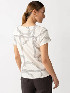 Graphic Lines Perfect Tee