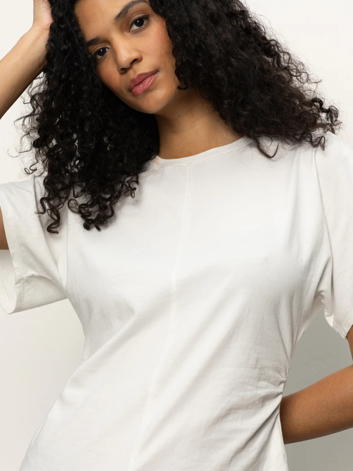 Dolman Shirred Tee