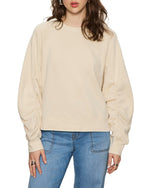 Load image into Gallery viewer, Shirred Sleeve Sweatshirt
