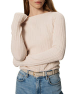 Load image into Gallery viewer, Boatneck Textured Top
