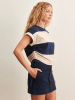 Load image into Gallery viewer, Rugby All Day Ruched Tee
