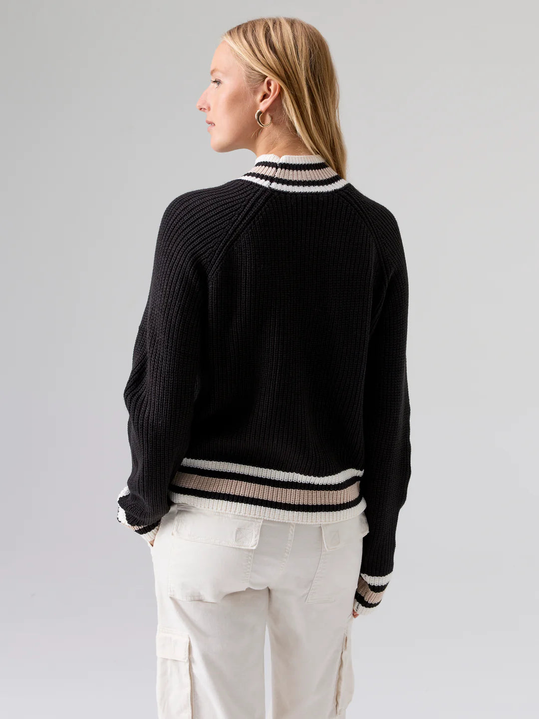 Sporty Stripe Sweater
